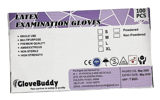 Latex Examination Gloves